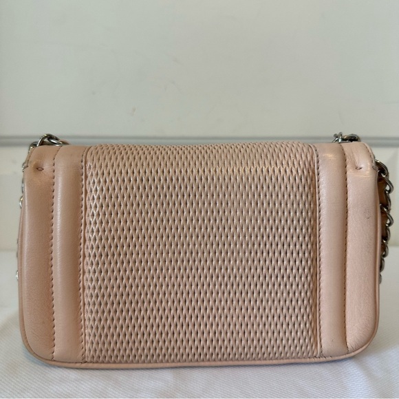 Valentino Alice Beatriz Rose Leather Chain Crossbody Bag - Picture 4 of 11